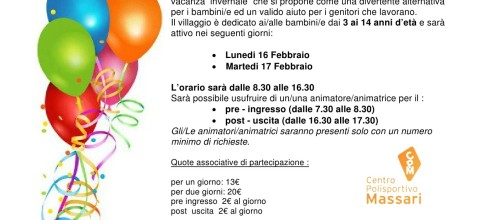 VILLAGGIO DI CARNEVALE