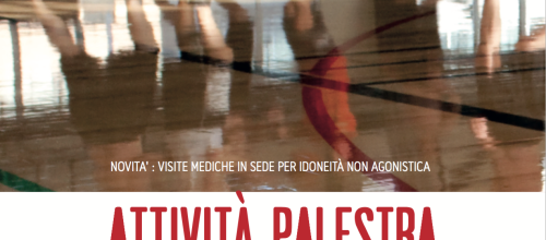 VOLANTINO PALESTRA 2016 / 2017