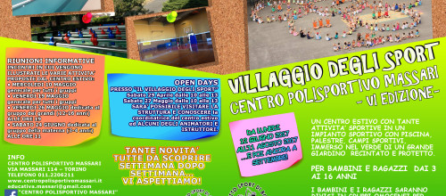 VILLAGGIO DEGLI SPORT VI EDIZIONE