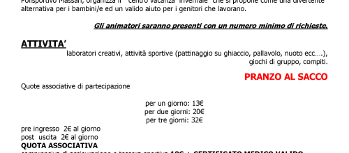 VILLAGGIO DI PASQUA 2018