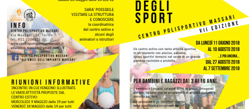 VILLAGGIO DEGLI SPORT 2018