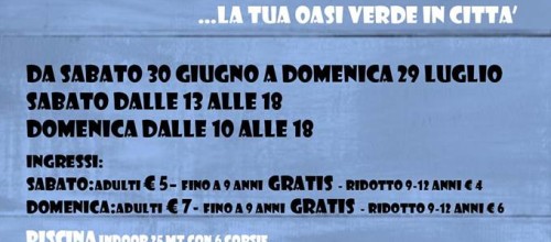 SPECIALE WEEK-END ESTATE MASSARI 2018